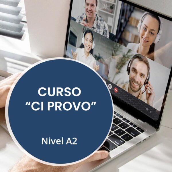 4 alumnos realizando el curso de Italiano Online A2.1 de Ama l'Italiano